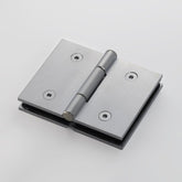 FORGE SHOWER HINGE GLASS TO GLASS BIFOLD 10mm glass - Satin Chrome